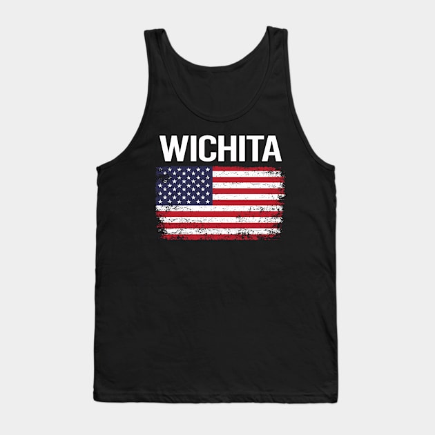 The American Flag Wichita Tank Top by flaskoverhand